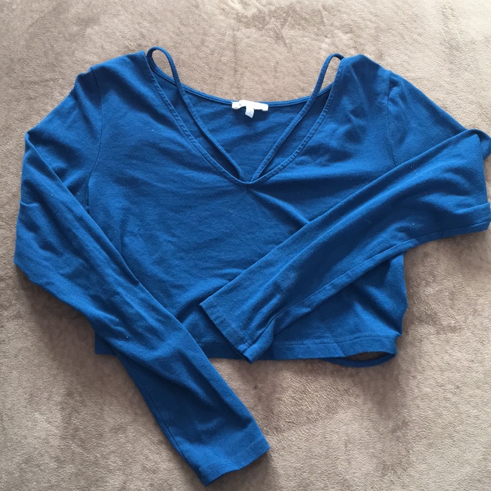 Long Sleeve Crop Top